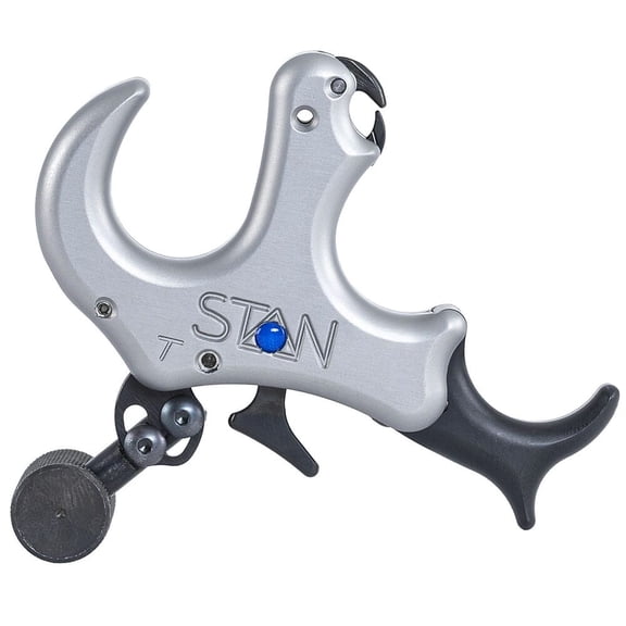 Stan Outdoors OnneX Thumb Echo Grey S Archery Release Aid, Bow Shooting Accessory (8405)