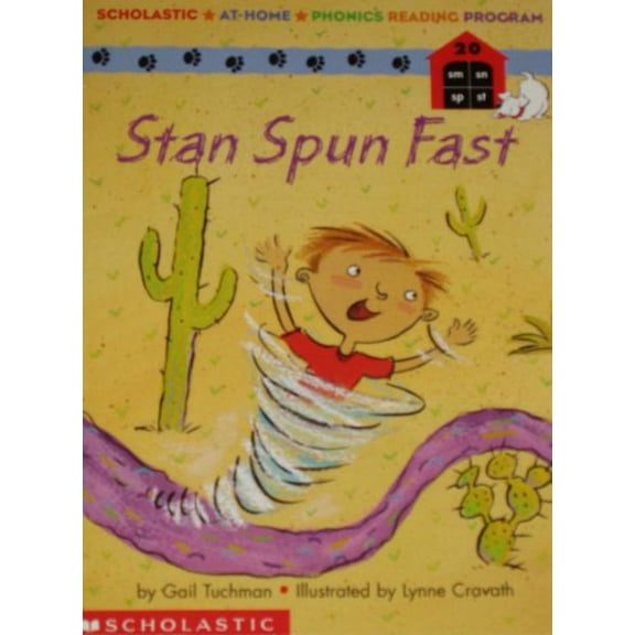 Pre-Owned Stan Spun Fast (Scholastic At-Home Phonics Reading Program) Paperback