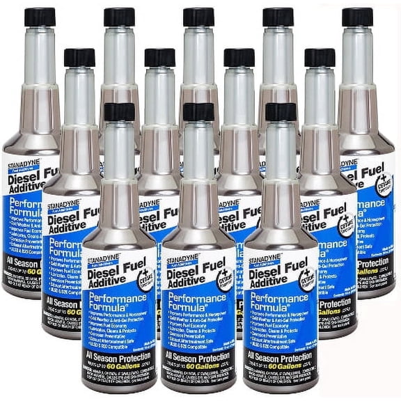 Stanadyne Diesel Fuel Performance Formula 38565 Automotive Additive for Diesel Engines, (12 pack)
