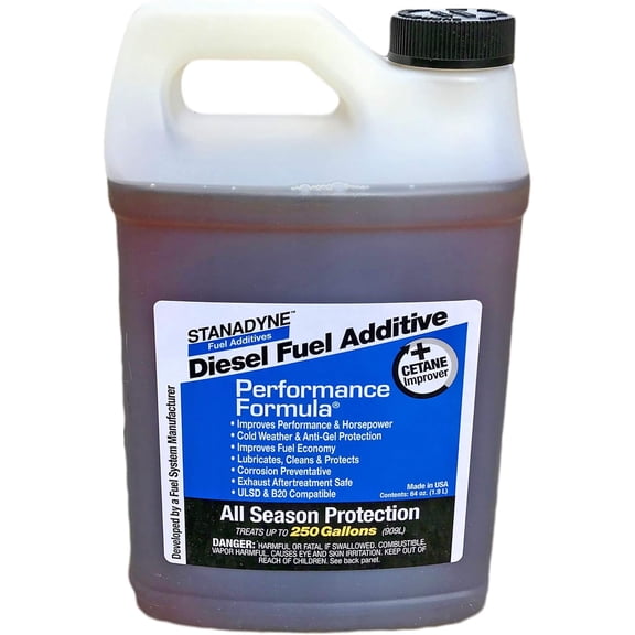 Stanadyne Performance Formula Diesel Fuel Additive, All Season Protection, 1/2 Gallon