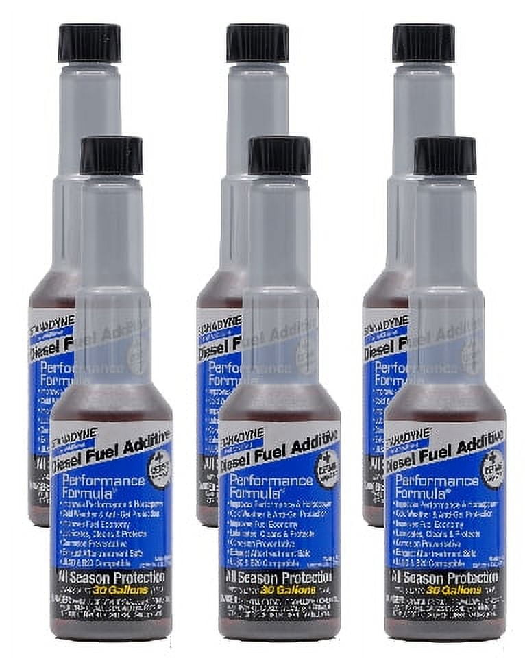 Stanadyne Performance Formula Diesel Fuel Additive 6 Pack of 1/2