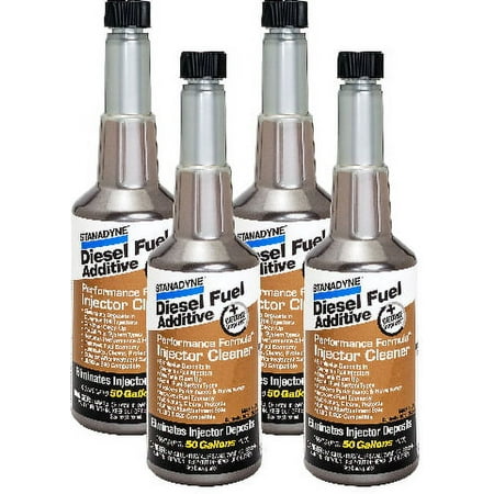 Stanadyne Performance Formula Diesel Injector Cleaner | 4 Pack of 16 oz bottles | Stanadyne # 43564