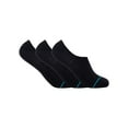 thumbnail image 1 of Stance 3 Pack Icon No Show Socks, Black, 1 of 8