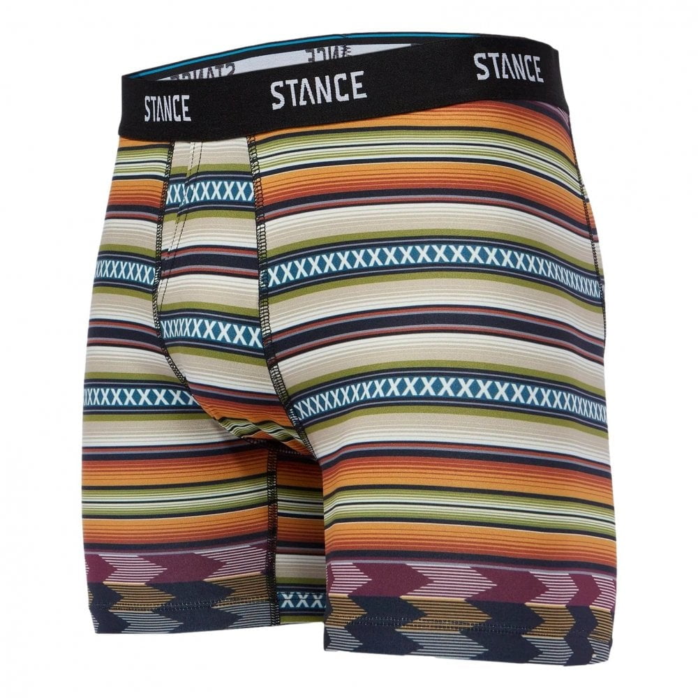 Stance Men's Boxer Briefs – Diatonic Brick Color, Dual-Layer Pouch & Comfort Fit