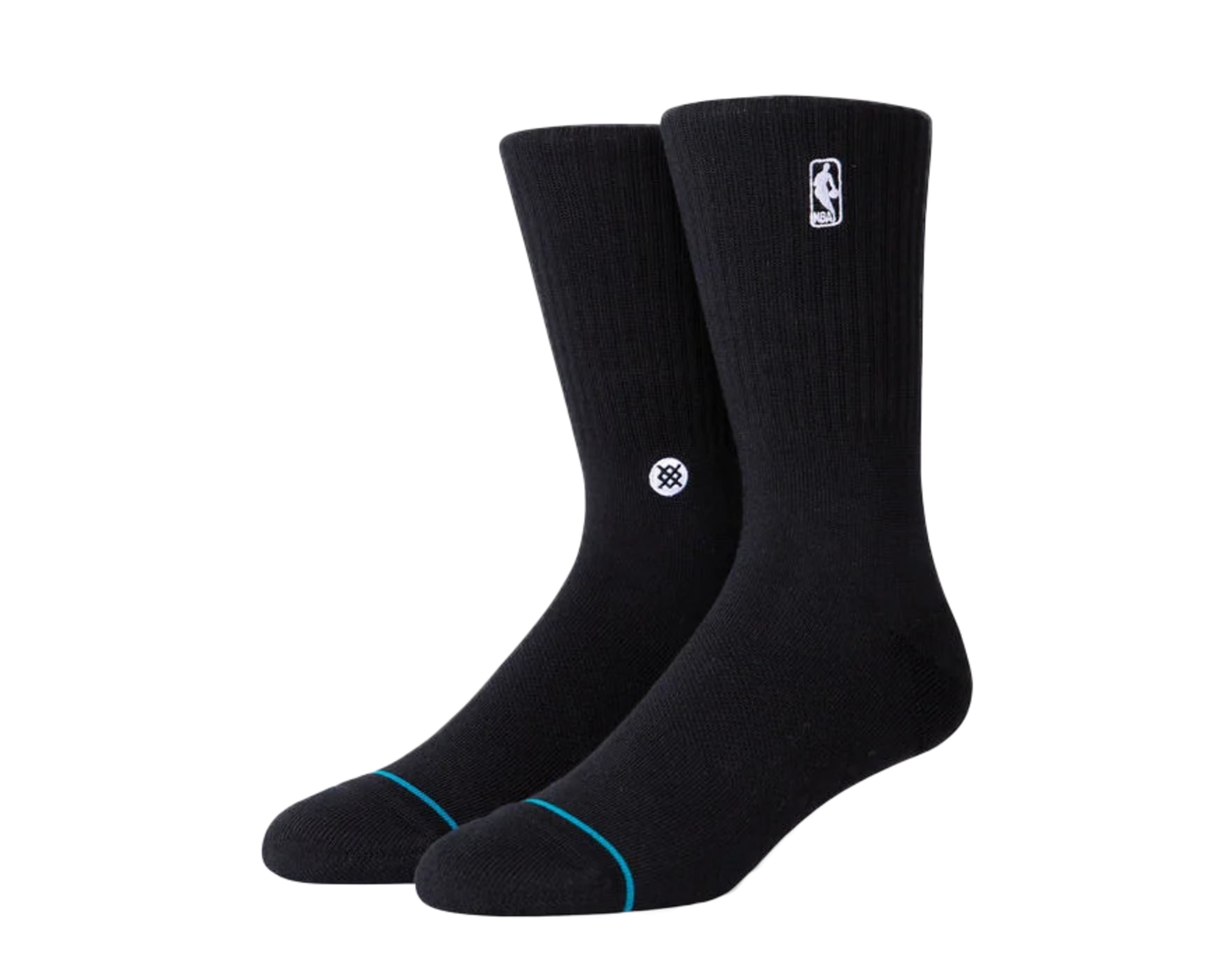 Unisex Stance Black NBA Logoman Crew Sock Walmart