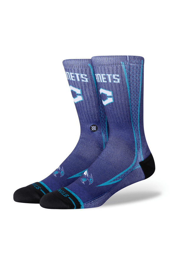 Charlotte Hornets 2025/26 Statement Edition Crew Socks