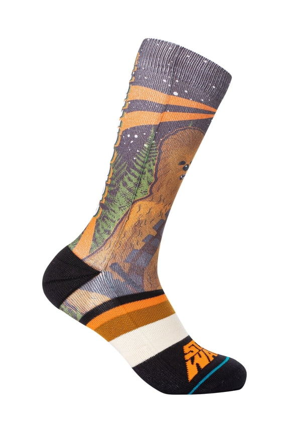 Chewie By Jaz Crew Socks, Green