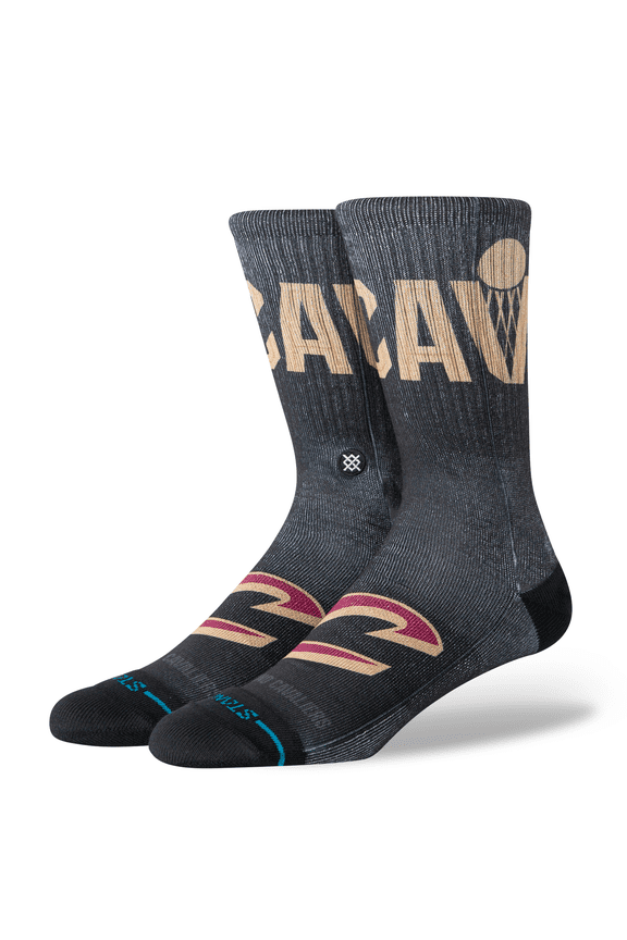 Cleveland Cavaliers 2025/26 Statement Edition Crew Socks