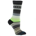 thumbnail image 1 of Stance Curren St Crew Socks Green Mens Fitness Comfortable Casual Wear, 1 of 5