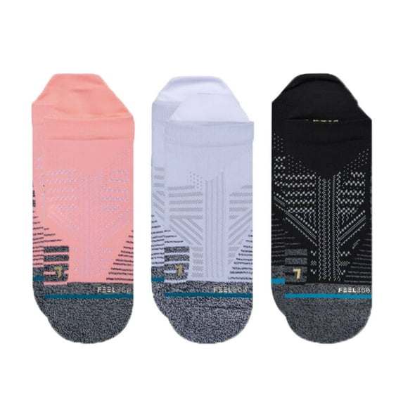 Stance Feel 360 - Athletic Tab 3 Pack Ankle Socks Large