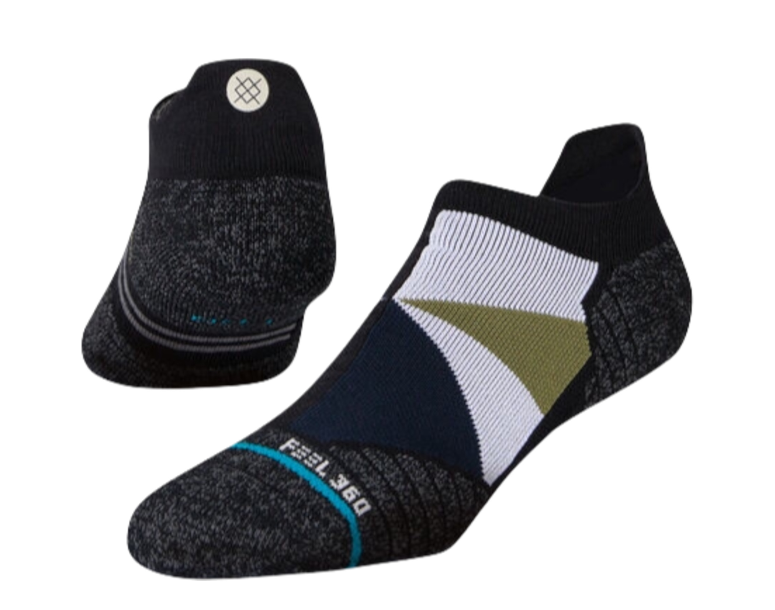 Stance Feel 360 - Resolute Tab Performance Ankle Socks L