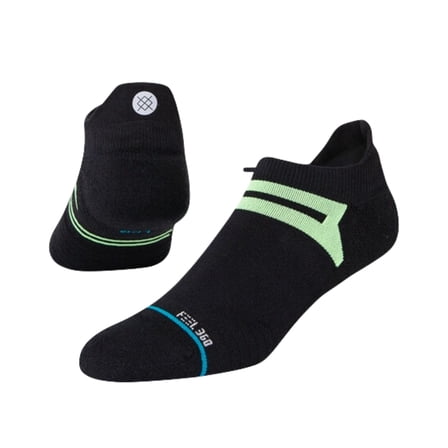 Stance Feel 360 - Yield Tab Running Ankle Socks L