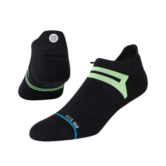 Stance Feel 360 - Yield Tab Running Ankle Socks L