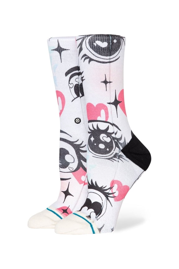 For U Only Crew Socks Canvas women in size US 7 - 9