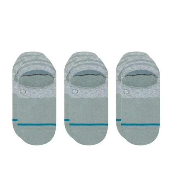 Stance Gamut 2 No Show 3-Pack SocksGrey HeatherS