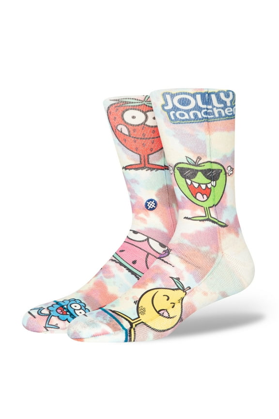 Jolly Rancher Jolly Rancher Crew Socks Multi in size US 3 - 6
