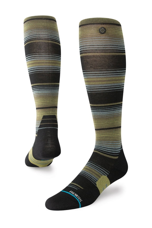 Lanak Pass Snow Socks Teal in size US 9 - 13