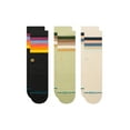 thumbnail image 1 of Stance Maliboo 3 Pack Crew Socks Multi men in size US 6 - 9, 1 of 1