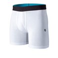 thumbnail image 1 of Stance Men's Boxer Brief Staple ST 6in, White, Small, 1 of 1