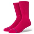 thumbnail image 1 of Stance Men's Crew Socks ~ icon magenta, 1 of 8