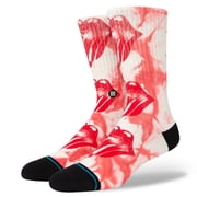 Stance Men's Crew Socks size L  licks off white