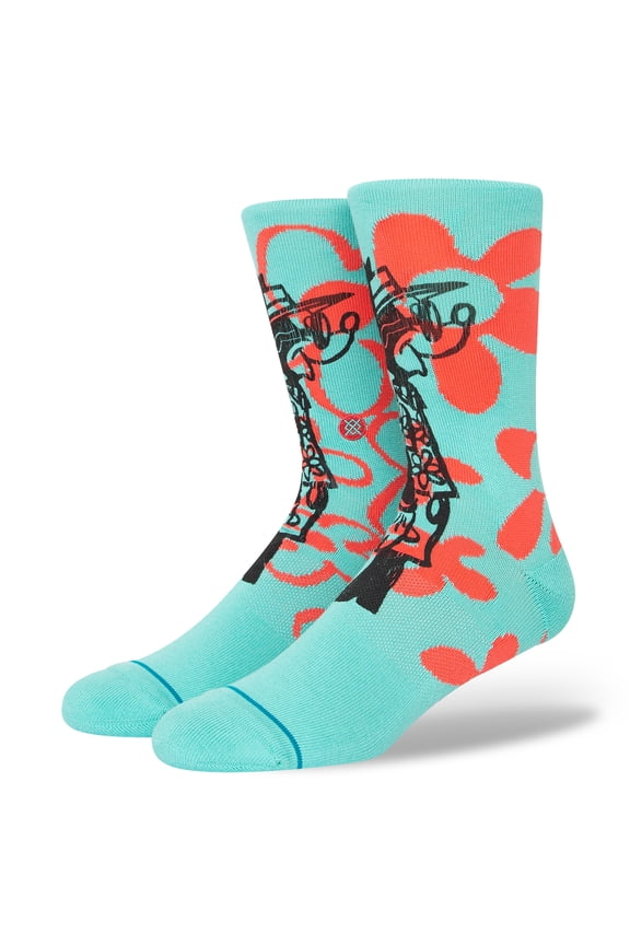 Men's Crew Socks ~ surf check by russ {L}