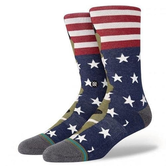 Stance Men's Frontline 2 Crew Socks Multicolor - A556B21FRO-MUL