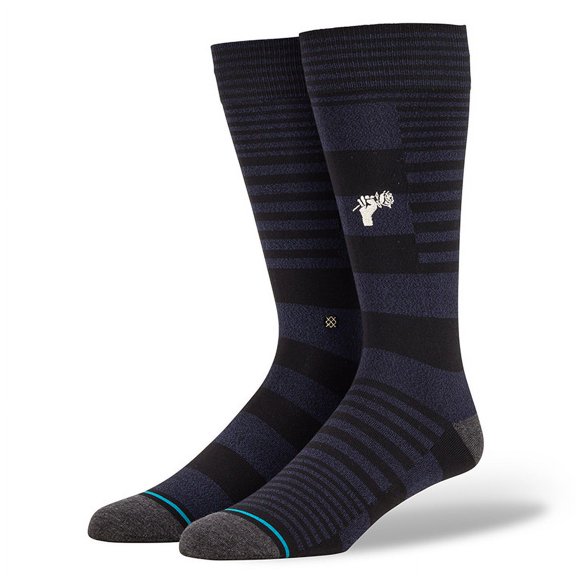 Stance Staples Men's Socks ~ Power Flower black