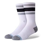 Stance Mens Crew Socks Boyd St Blue Size Medium Cotton Athletic Socks