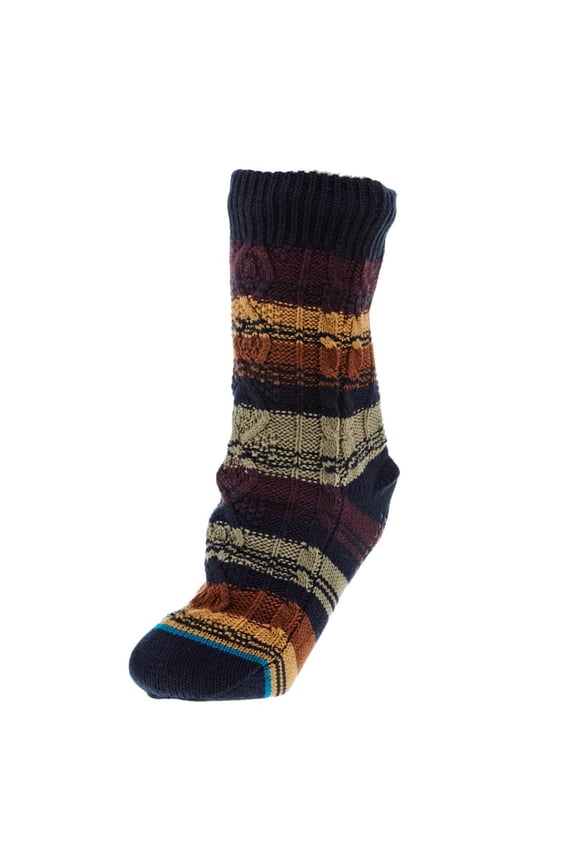 Mens TOASTED SLIPPER SOCKS LG (US Men's Shoe 9-13)