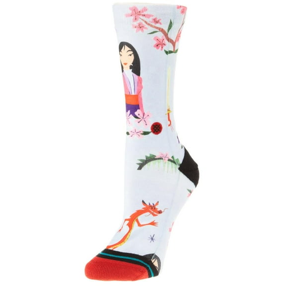 Stance Mens Unisex  Mulan By Estee  Socks S Red