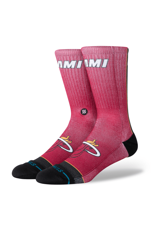 Miami Heat 2025/26 Statement Edition Crew Socks