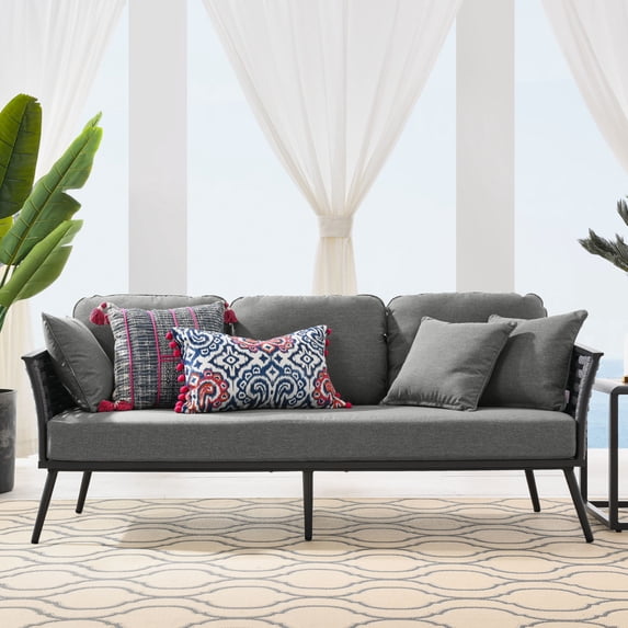 Stance Outdoor Patio Aluminum Sofa-EEI-3020