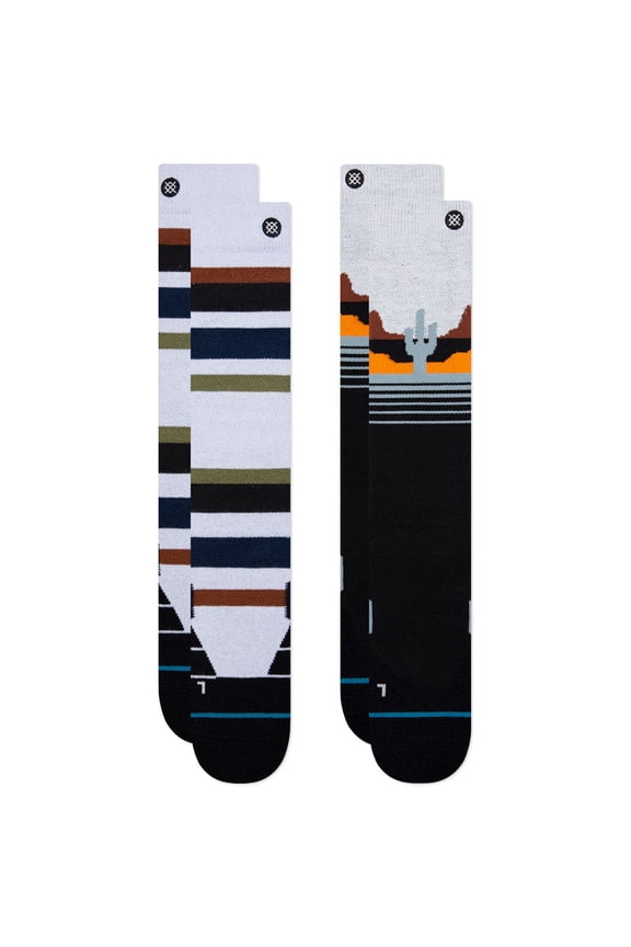 Deserted Snow OTC Socks, 2 Pack