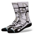 thumbnail image 1 of Stance Star Wars Trooper 2 Socks White L (9-12), 1 of 3