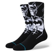 Stance The Batman Crew Socks in Black in size US 6 - 9