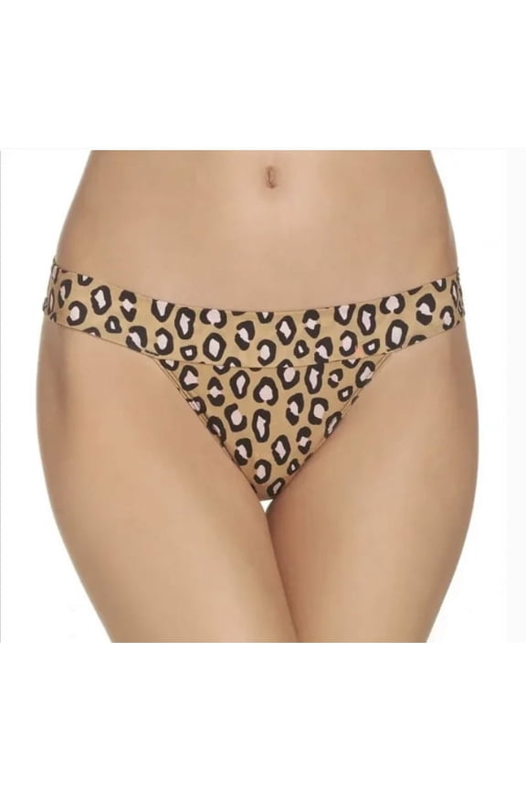 The Feline Wide Side Thong Cheetah W725A18 Wmn's Sz M (8-10)