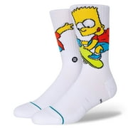 Stance The Simpsons Bart Simpson Crew Socks (L)