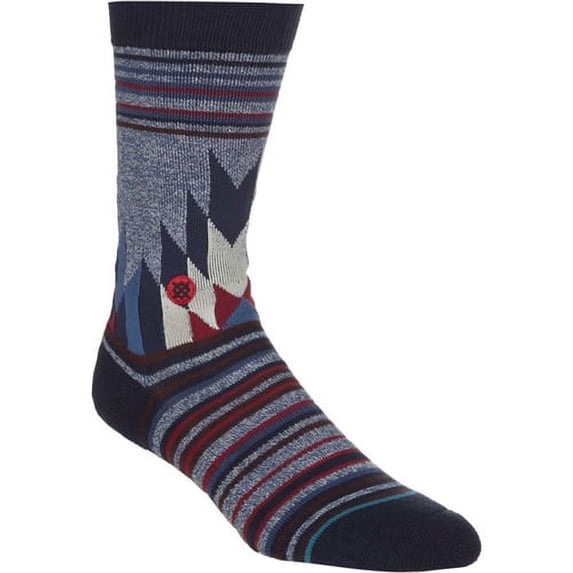 Stance Toledo Socks Mens Blue M (6-8.5)