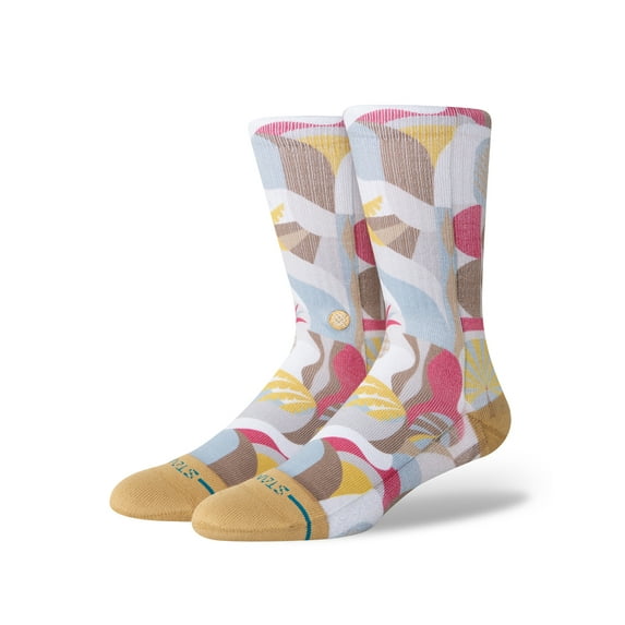 Stance Tropiclay Crew Socks Honey in size US 6 - 9