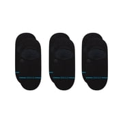 Stance Unisex Sneaker Socks 3-Pack - Icon No Show, Logo, Basic Black 38-42