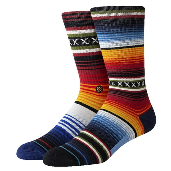 Stance Womens Unisex Curren St Multi Crew Socks S