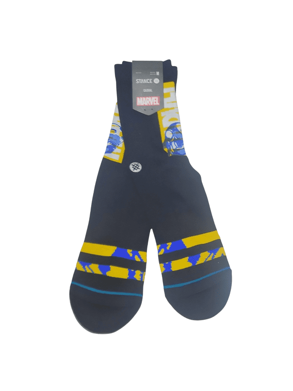X Marvel Mark 3 Socks Mens 6-8.5 Women 8-10.5
