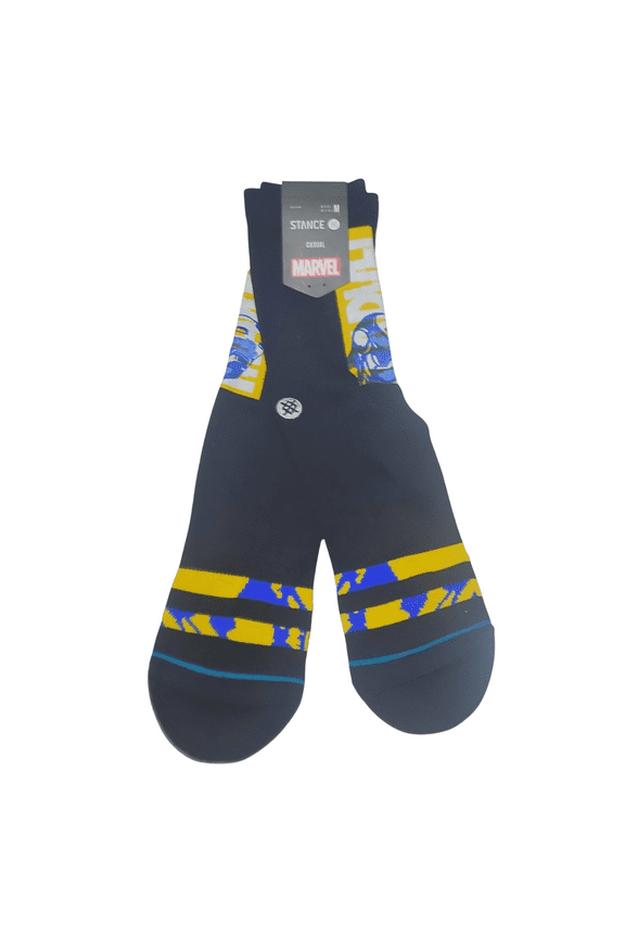 X Marvel Mark 3 Socks Mens 6-8.5 Women 8-10.5