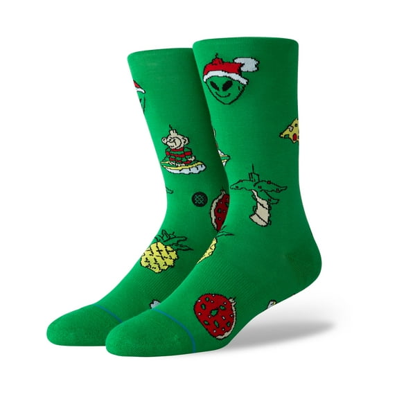 Stance Xmas Ornaments Socks - Green