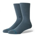 thumbnail image 1 of Stance mens Icon Solid Color Cotton Crew Socks (Slate, M), 1 of 3