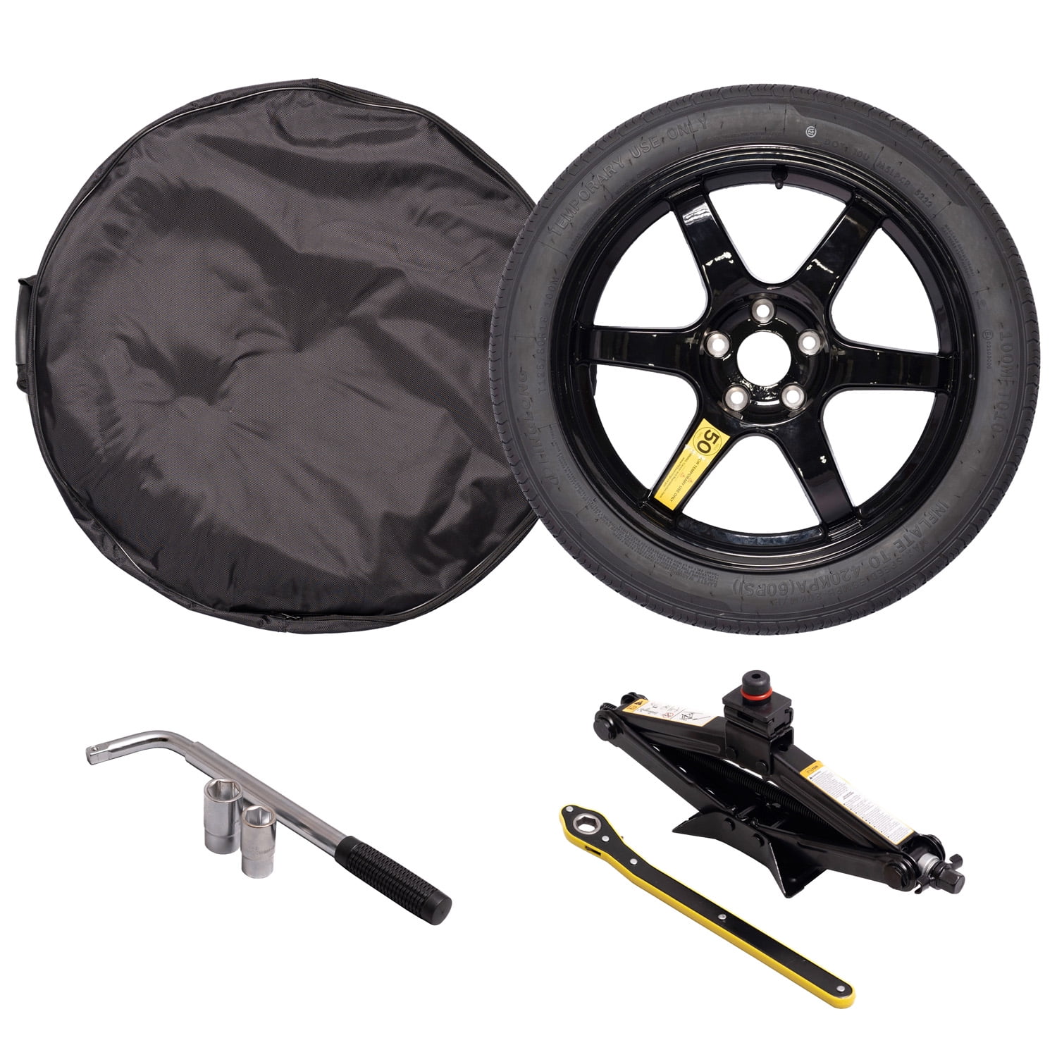 StanceMagic Spare Wheel & Tire Kit for 2017+ Tesla Model 3 - Includes ...