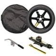 thumbnail image 1 of StanceMagic Complete Spare Wheel Tire Kit Fits 2017-2026 Tesla Model 3 Performance with 20" Wheels, 18x4 Rim, 125/85R18 Tire, 2 Ton Scissor Jack, Tools, Carrying Bag, Also fits Highland, 1 of 8