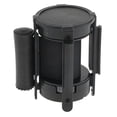 thumbnail image 1 of Stanchion Queue Extended Retractable Belt 2m, Perfect for Banks, Shops, Hotel, Exhibition Galleries Black, 1 of 8