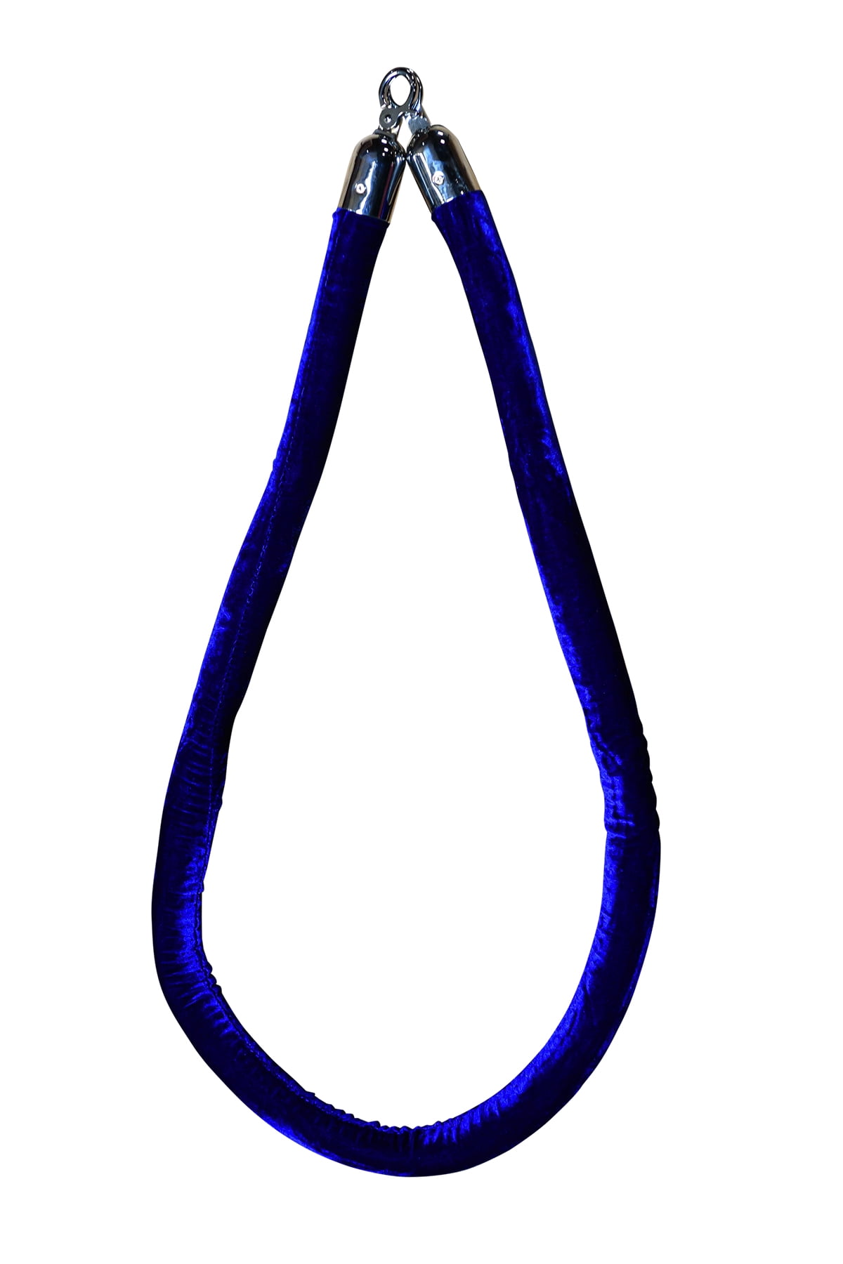 Stanchion Rope - Rhino 6' Royal Blue Velour